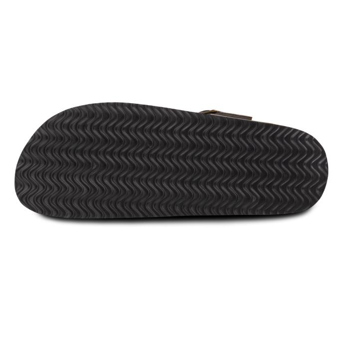 totes® Ladies PU Buckle Toe Post Gunmetal Extra Image 5